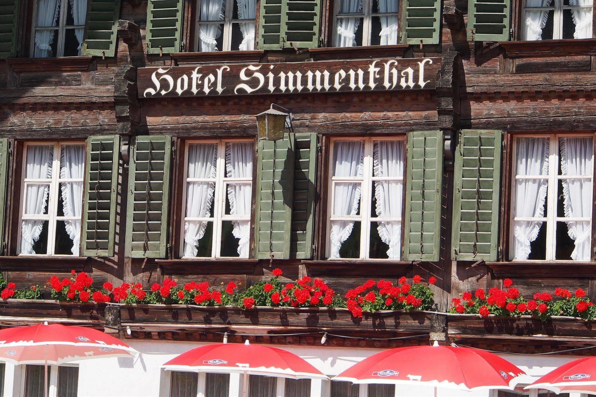 Hotel Simmental Boltigen Bagian luar foto